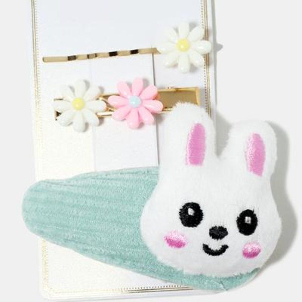 3-Piece Bunny Hair Clips